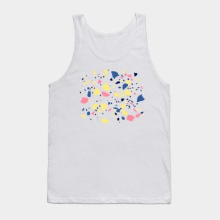 Terrazzo Party 2020 Pink Yellow Tank Top